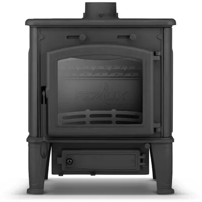 Produktbild von Hermes Cook Gusseisenofen Kaminofen Küchenofen 10.2kW Bimschv2 Ecodesign 2022 für Jahre! Zufuhr von Außenluft!