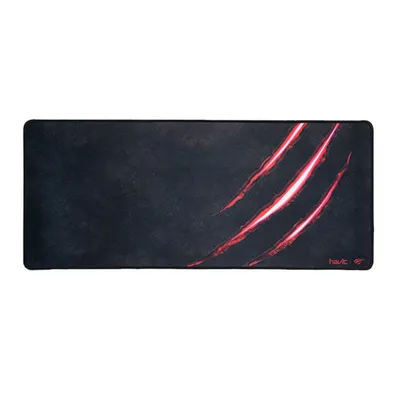 Produktbild von Havit HV-MP860 Mauspad Gaming-Mauspad Schwarz Rot