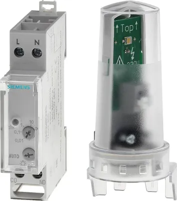 Produktbild von Siemens Daemmerungsschalter Mit 7Lq2300 Lichtsensor 230 V,50/60 Hz,1Te,100Klux