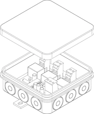 Immagine prodotto di Comando di sequenza/tandem HAUTAU FTA 3.1/N con custodia standard, plastica grigia