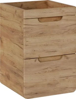 Zdjęcie produktu dla Szafka Łazienkowa Pod Umywalkę 40 Cm Dąb Craft 2 Szuflady