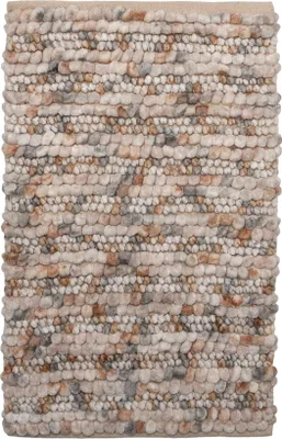 Productafbeelding van Heckettlane Badmat Brenda Beige 70x120 cm Polyester