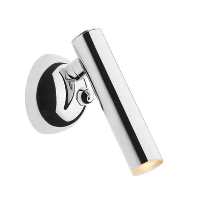 Zdjęcie produktu dla Kinkiet LED LOYA chromowany 5W Ciepła biel 450lm metal wym:13x8x14cm IP20 Zuma Line
