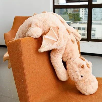 Productafbeelding van Knuffeldraak Pluche Kussen 90 cm