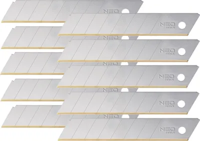 Obrázek produktu pro NEO TOOLS Vyměnitelné odlamovací čepele 18 mm, 10 ks.