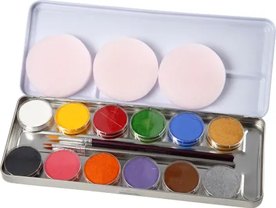 Produktbild von Eulenspiegel 212004, Mehrfarbig, Hart, 42 ml, Erwachsene & Kinder, 12 Stück(e)