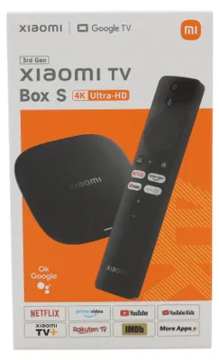 Zdjęcie produktu dla Xiaomi TV Box S (3. generacji) Czarny 4K Ultra HD 32 GB Wi-Fi