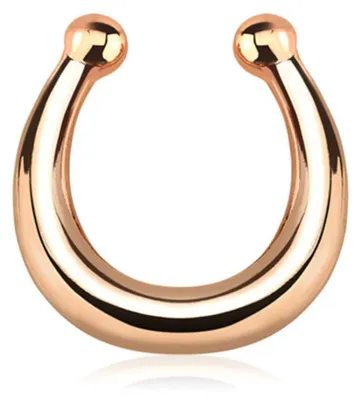Produktbild von Fake Hufeisen Septum Nasenring Piercing