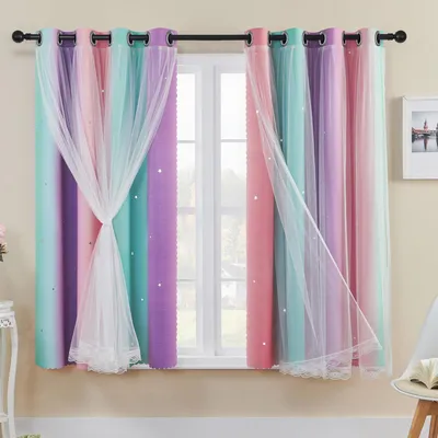 Immagine prodotto di Solidchoice - Tende oscuranti per la camera da letto, complete di anelli