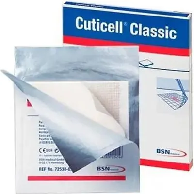 Zdjęcie produktu dla Leukoplast Cuticell Classic Gasa Parafinada 10x10Cm 5 sztuk Bsn Medical