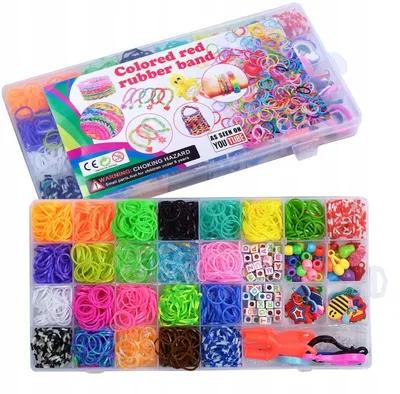 Produktbild von Dax Loom-Bänder Schmuck-Bastelset für Kinder XL Kreativ