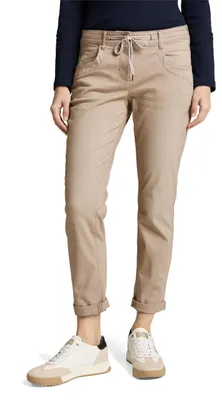 Immagine prodotto di Pantaloni da donna Tom Tailor, modello 1040963, colore grigio taupe chiaro (32208), taglia 34W x 30L