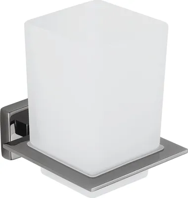 Obrázek produktu pro Mexen Arno kelímek na kartáčky, černý chrom - 7020738-73