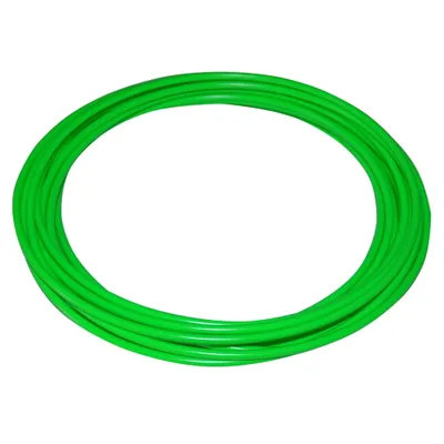 Produktbild von Bremszughülle bowdenzug bremszug hüllen grün fluo teflon 5mm länge 3m kabelgehäuse fahrrad
