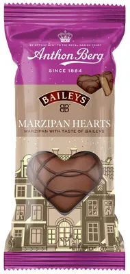 Produktbild von Anthon Berg Baileys Marzipan Hearts 84g