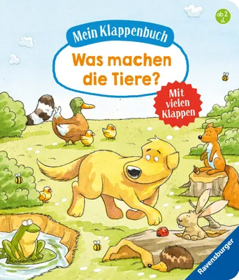 Produktbild von Mein Klappenbuch: Was machen die Tiere?