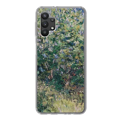 Produktbild von MuchoWow® Handyhülle Schutzhülle Hülle für Samsung Galaxy A32 5G Fliederbusch - Vincent van Gogh Silikon Softcase Handy Hülle - Softcase