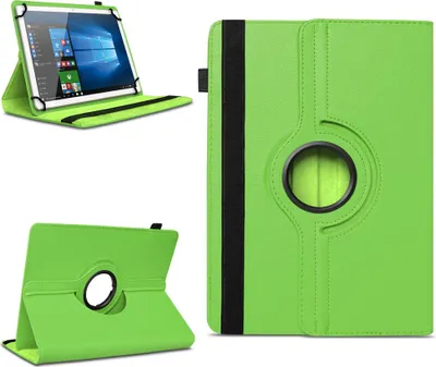 Produktbild von Tablet Tasche für Samsung Galaxy Tab A11 Plus Hülle Schutzhülle 360 Grad DrehbarFarben:Grün