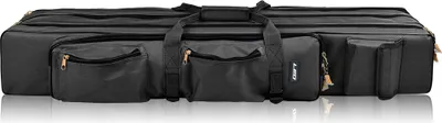 Produktbild von Outdoor 3 Schicht Angeln Tasche Rucksack 80 cm / 100 cm Angelrute Reel Tragetasche Angelrute Tackle Tasche Tragetasche Reisetasche