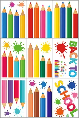 Produktbild von 9-teiliges Fenstersticker-Set, bunte Kreidesticker, selbstklebendes PVC, wiederverwendbar, für Klassenzimmer