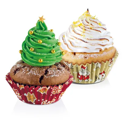 Image de Tescoma Gâteaux DELICIA ø 6 cm, 60 pièces, Noël