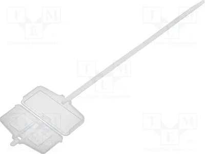Produktbild von 5x Kabelbinder L: 200mm -30÷110°C 61742810 Kabelbinder W: 5mm mit Etikett