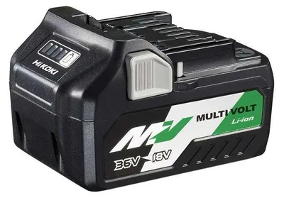 Image de HiKOKI Batterie BSL36A18 18 / 36 V Multi Volt 2,5 Ah avec indicateur de batterie LED