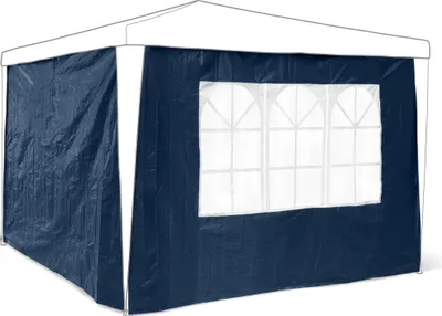 Produktbild von 2 panel boczny do altany Relaxdays, niebieski