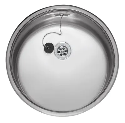Produktbild von REGINOX Edelstahlspüle R18 390 OSK mit Stopfenventil ab Schrankbreite 45 cm / Einbau / Auflage