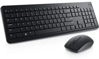 Immagine prodotto di DELL Dell | Keyboard and Mouse | KM3322W | Keyboard and Mouse Set | Wireless | Batteries included | EE | Black | Wireless connection