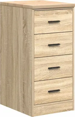 Zdjęcie produktu dla Garażowa szafka do przechowywania Dąb Sonoma 40x51x85 cm