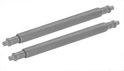 Produktbild von Minott Federstege | 2x Edelstahl silbern Ø 1,8mm Swiss Made 33001, Stegbreite:21mm