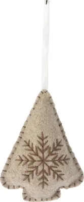 Immagine prodotto di Decorazione natalizia appesa Albero, 10 cm, marrone chiaro