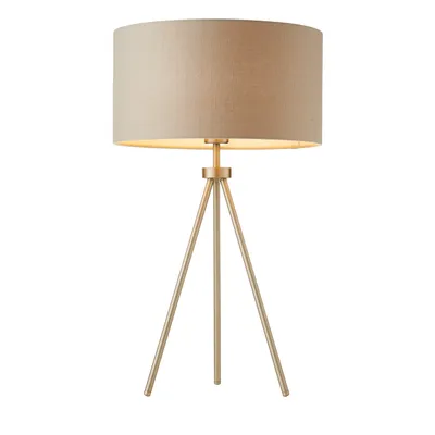Obrázek produktu pro Stolní lampa Tri | 1 žárovka | 40 W E27   | kov/textil