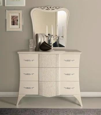 Produktbild von Hängespiegel Spiegel Wandspiegel Schlafzimmer Konsole Moderne Holz Design