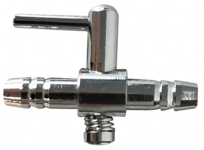 Immagine prodotto di Valvola metallica per acquario regolazione flusso aria per tubo 4 6 mm, accessorio per aeratore e filtro, resistente