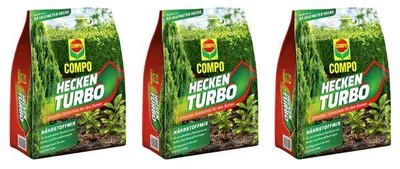 Produktbild von COMPO Heckenturbo Dünger 12 kg NPK(MgO) 15+5+6+(6) mit Sofortwirkung und Magnesium