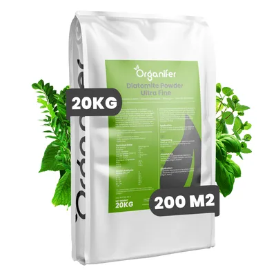Obrázok produktu pre Diatomaceous Earth – 100% čistý – Ultra jemný prášok (50-litrové vrece – 20 kg)