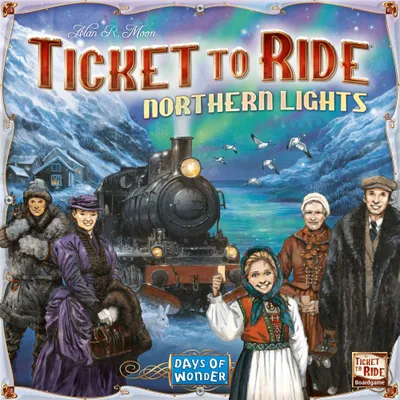Imagen del producto de Ticket to Ride: Northern Lights (Edición italiana) – Juego de mesa – Days of Wonder – 2-5 jugadores – 8+