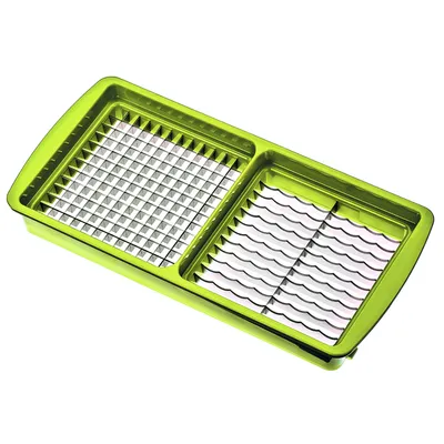 Produktbild von Genius Nicer Dicer Smart Messereinsatz 5 x 5 & 5 x 30 mm - (Fassungsvermögen 800 ml) in kiwi; A33173