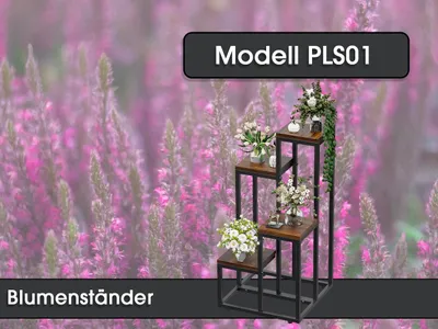 Produktbild von Blumenständer PLS01, 71 x 30 x 30 cm