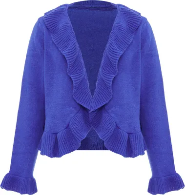 Produktbild von aleva damen strickjacke - königsblau, XL/XXL