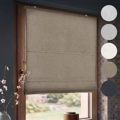 Produktbild von Rollo Raffrollo Ivora Premium Klemmfix 90x175cm Creme Verdunkelnd VICTORIA M