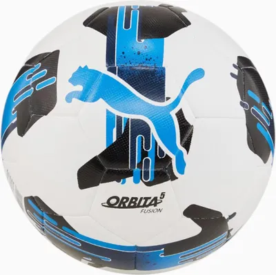 Produktbild von Puma Orbita 5 Fusion Trainingsball - Weiß / Blau
