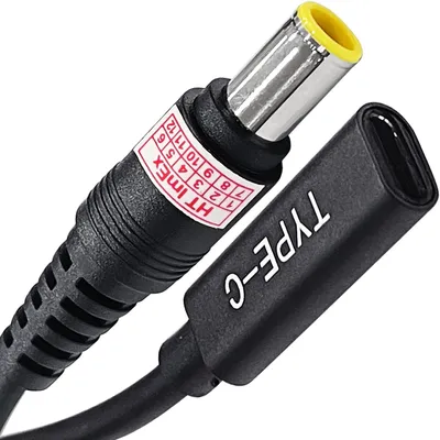 Produktbild von USB C Buchse zu DC Ladeadapter für Lenovo ThinkPad X220 4287-2WU, X220 4291-2TU