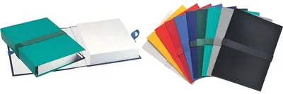 Image de EXACOMPTA 622E EXACOMPTA Porte-documents à fermeture velcro, bleu