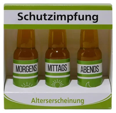 Produktbild von Schutzimpfung "Alterserscheinung" (3 x 0,02L)