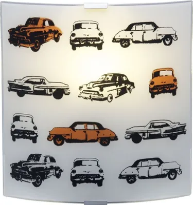 Image de BRILLIANT DESIGN Applique murale "Havana" en verre, lampe murale, luminaire