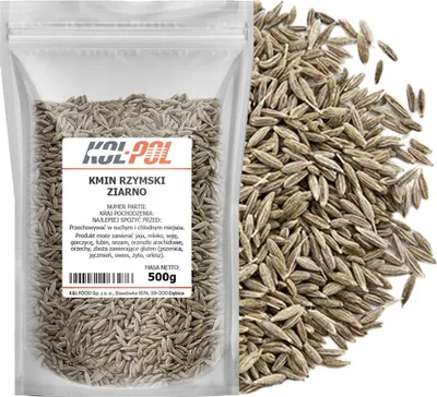 Zdjęcie produktu dla KMIN RZYMSKI ZIARNO 500g Naturalny aromatyczny przyprawa jakość Kol-Pol