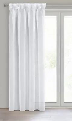 Produktbild von Gardine ELPIDIA weiß 140x270 cm  Kräuselband